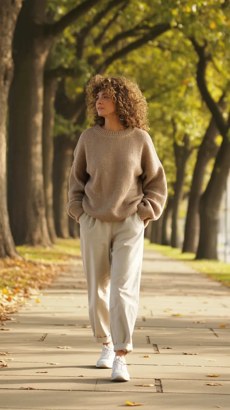 Casual Neutral Earthy Comfort Walk