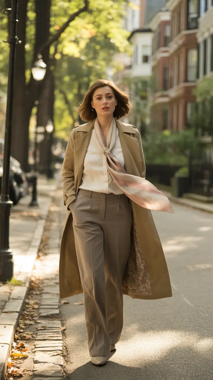 Autumn Time Autumn Air and Silk Movement