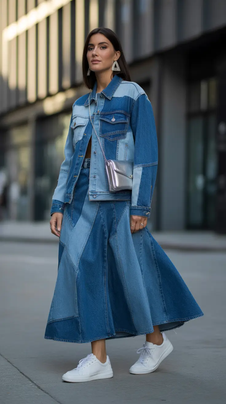 Smart Patchwork Denim Revival