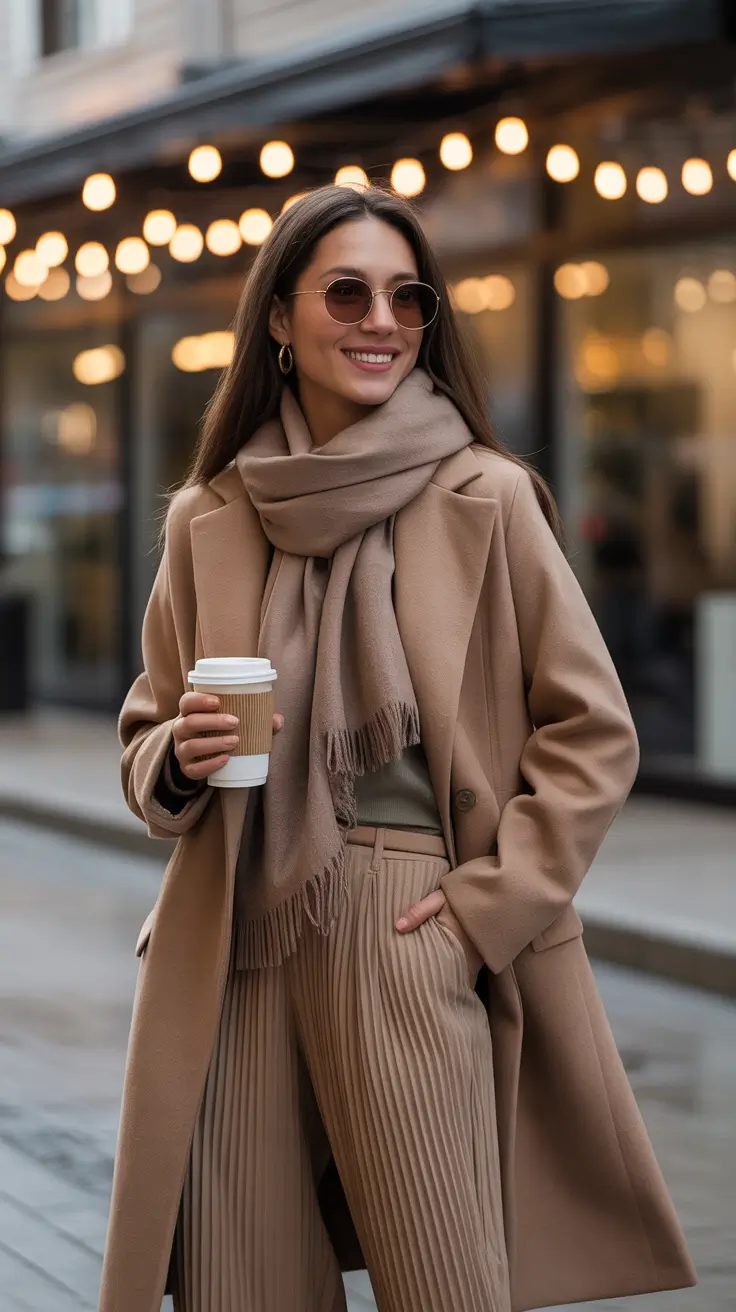 Elegant Cozy Neutral Layers