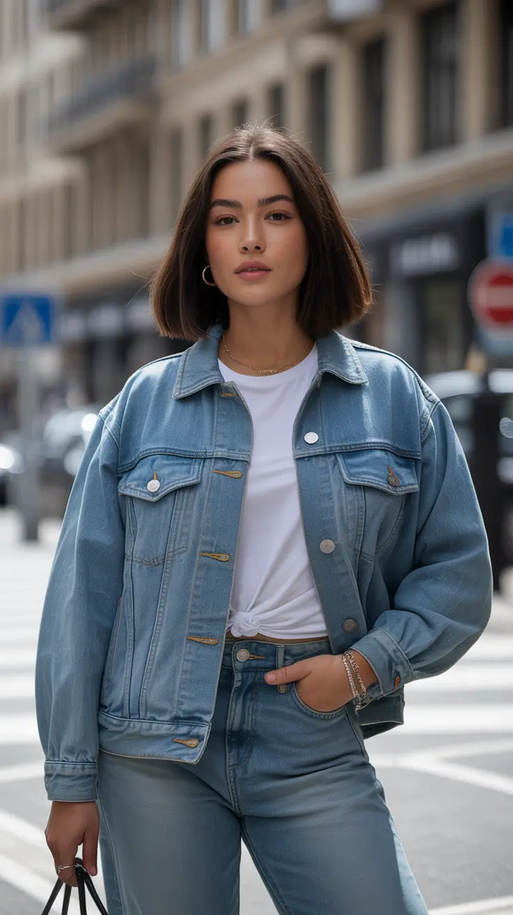 Smart Denim-on-Denim Cool