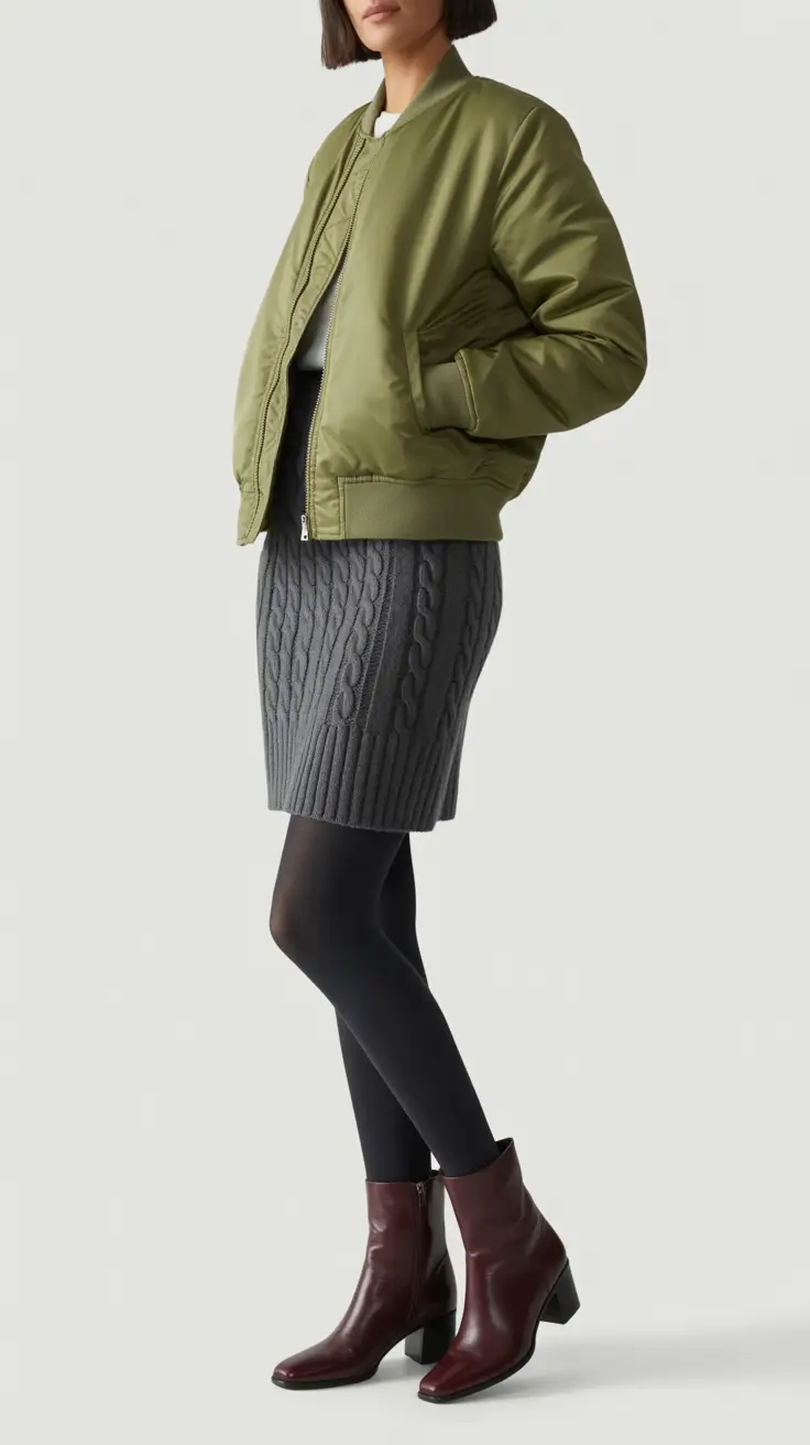 Street style Elegant cold weather outfits 2026 Urban Warmth with a Modern Twist