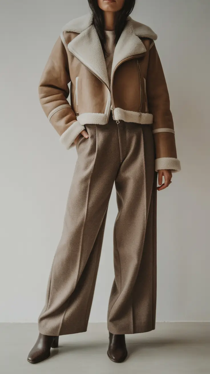Chic Elegant cold weather outfits 2026 Refined Texture for Winter Luxe