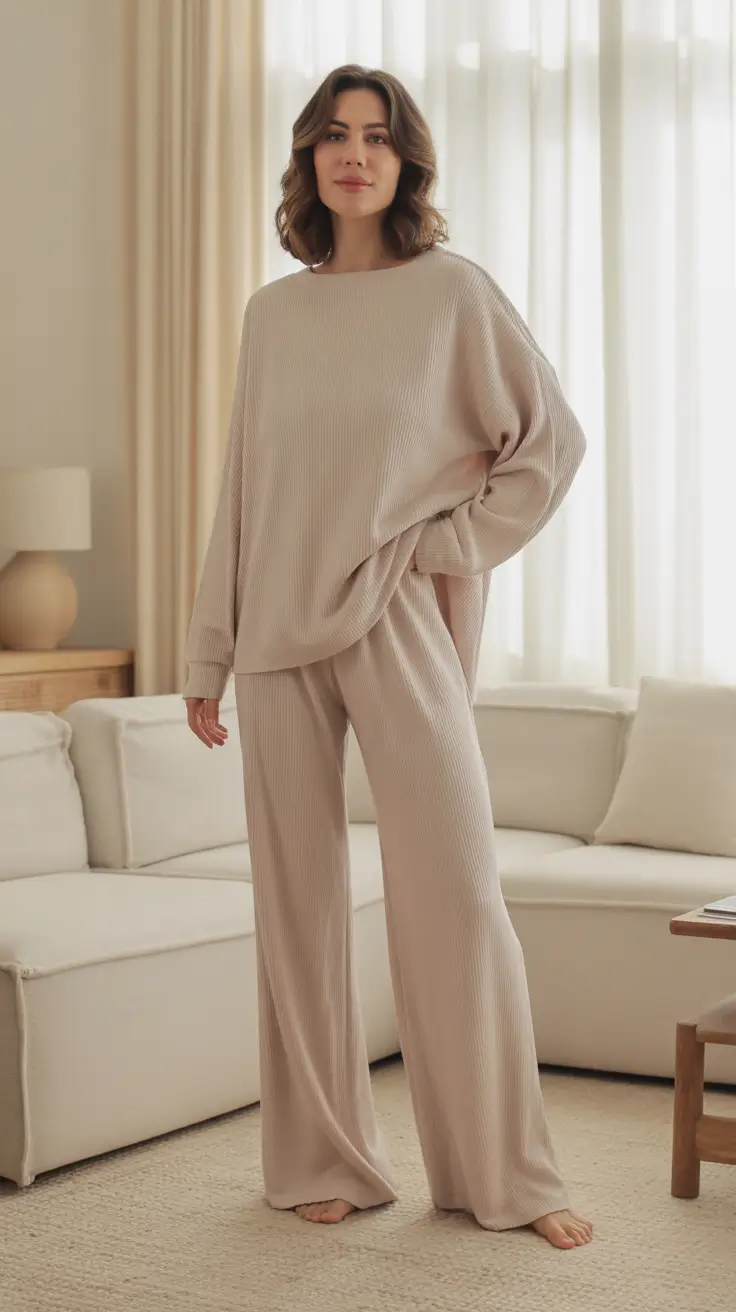 cozy soft serenity beige knit