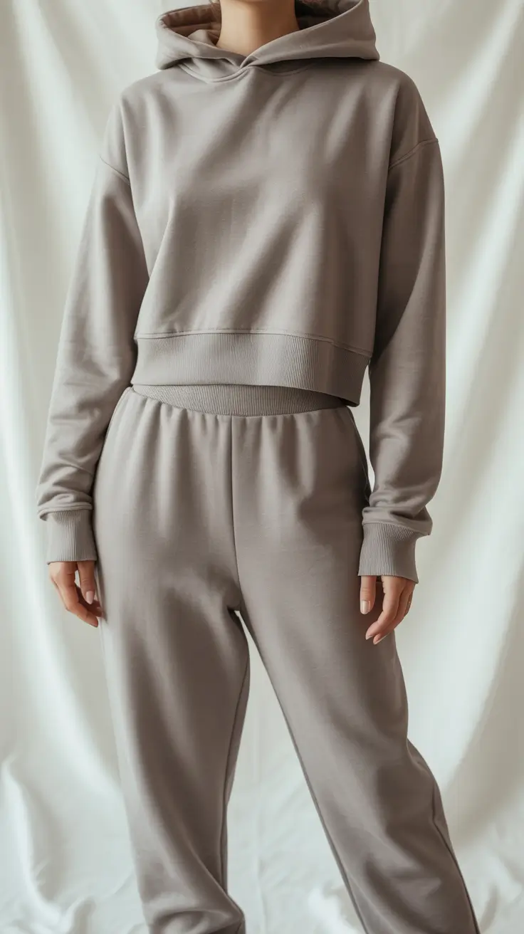 elevated hoodie cozy outfit