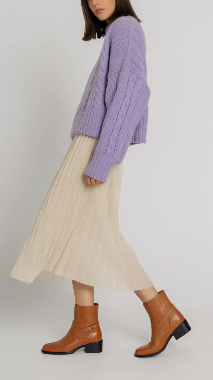 Lilac Layers and Quiet Elegance