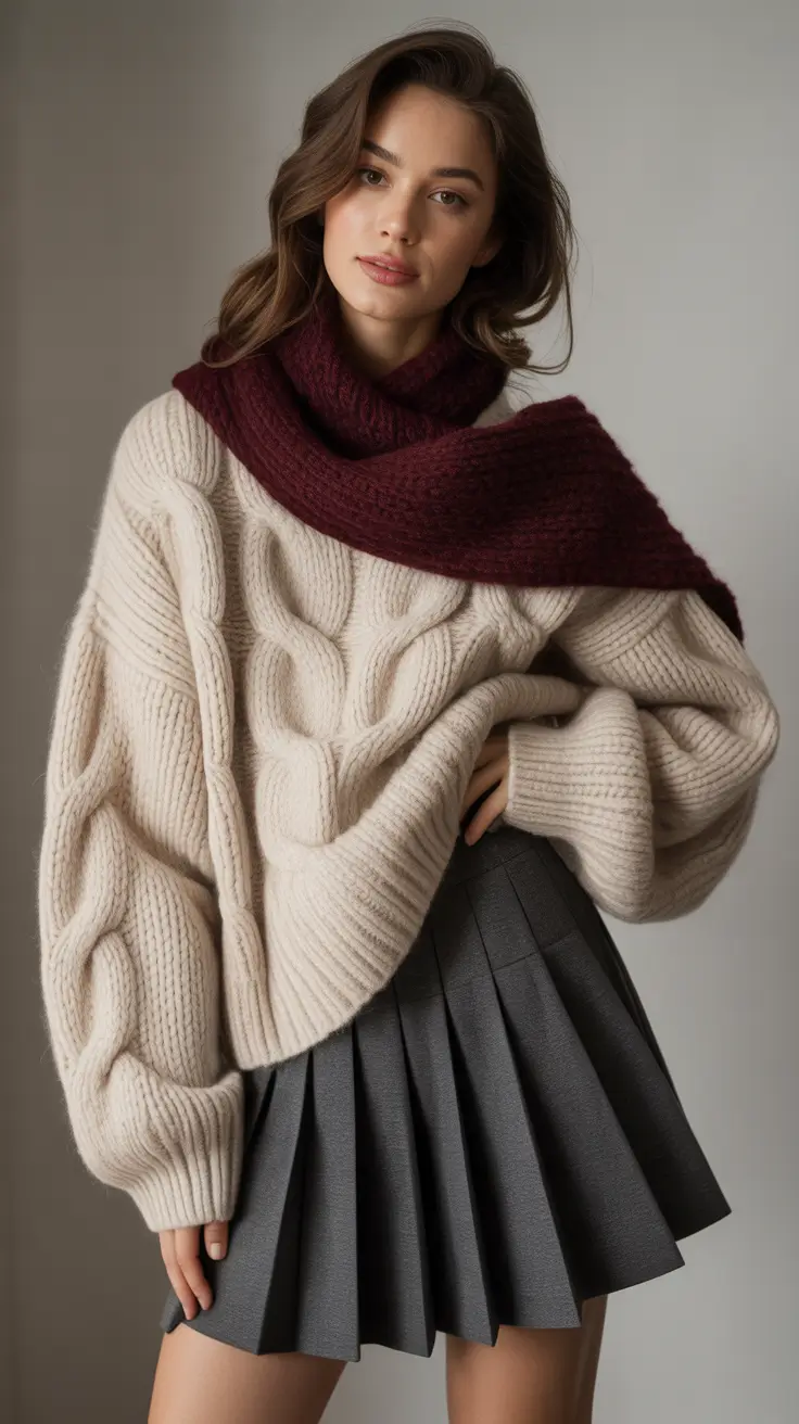 Wine and Cream Color Romance