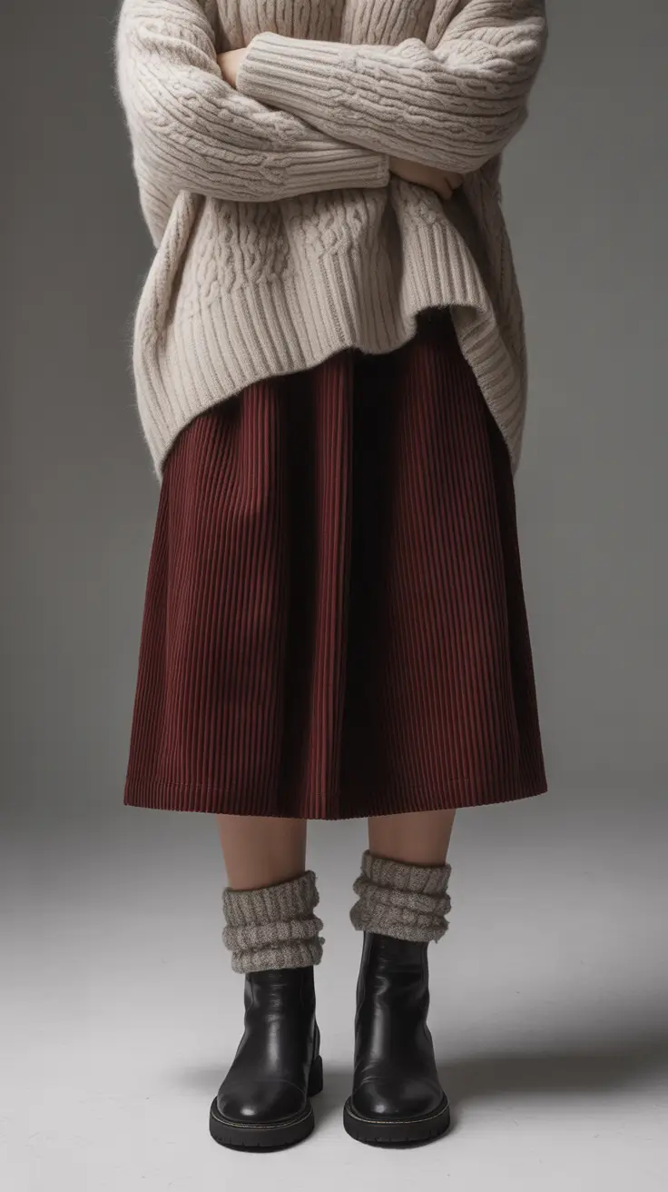 Cozy Layers Meet Playful Texture