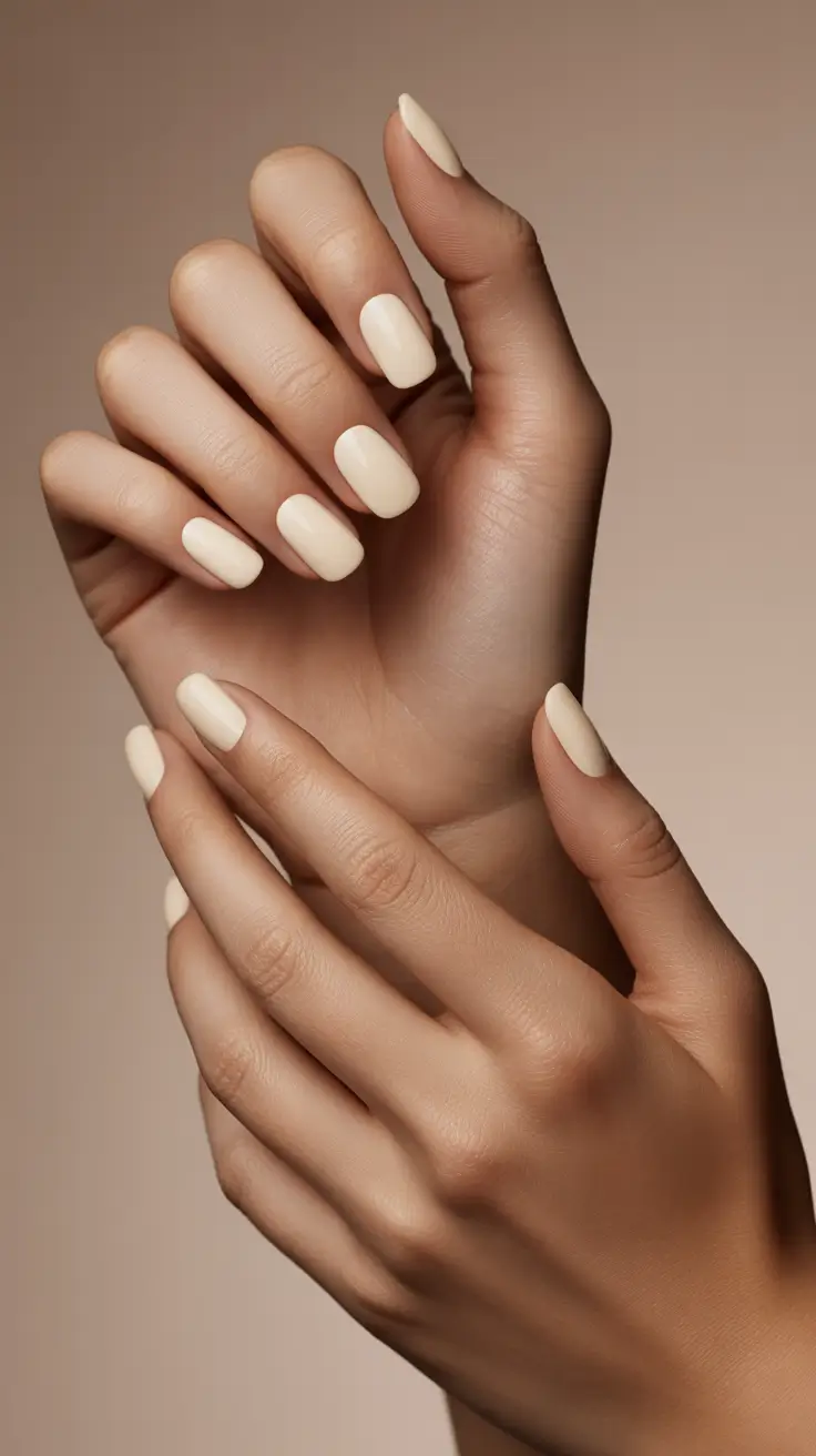 white simple short elegant 2025