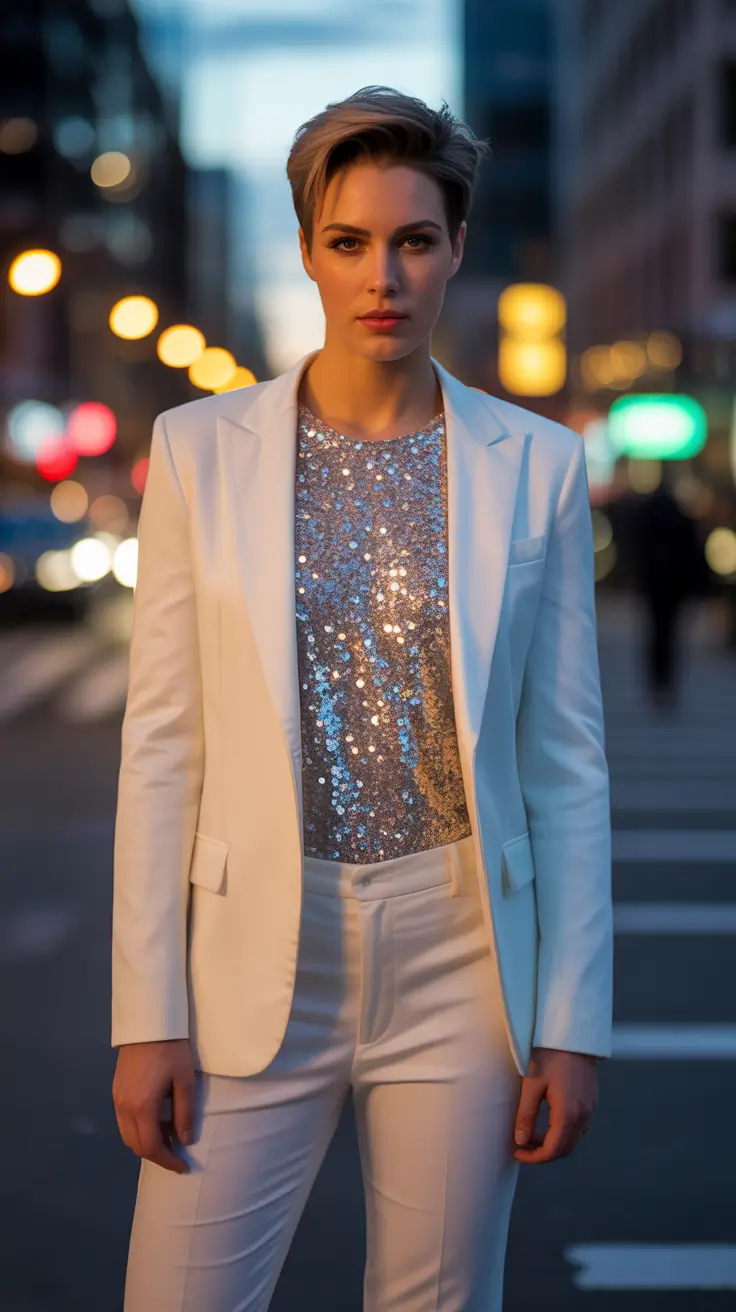 Chic White Lights The Modern Minimalist