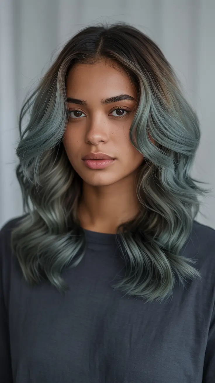 Tone Mint Steel Waves