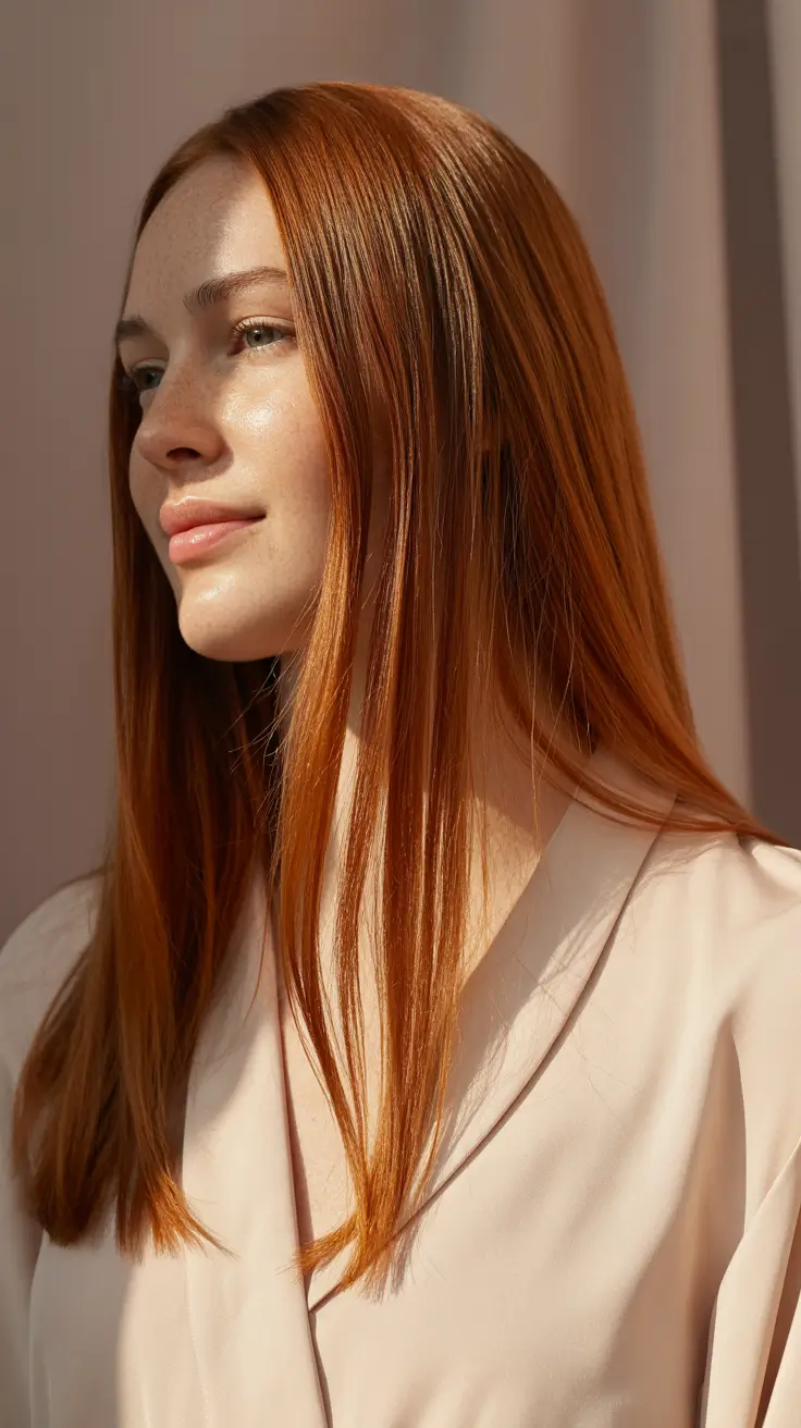 Best hair color for tan skin 2026 Classic Copper Shine