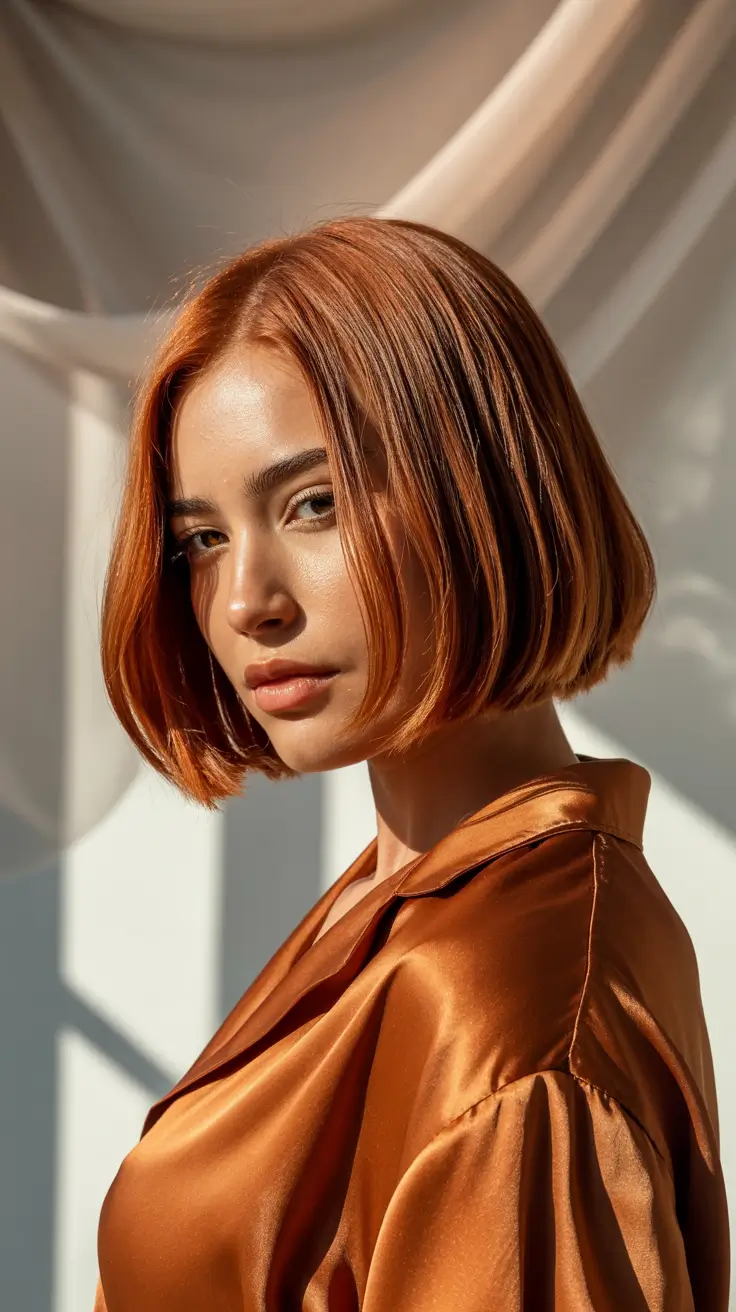 Best hair color for tan skin 2026 Bronzed Bob