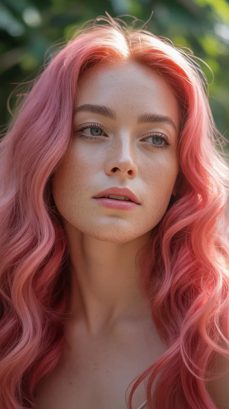 Pink Sunset Pink Glow