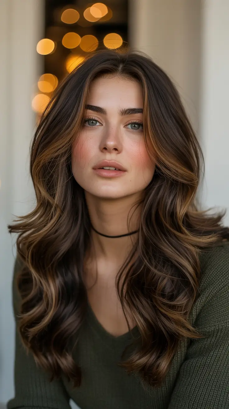 dark brown Mocha Espresso Layers