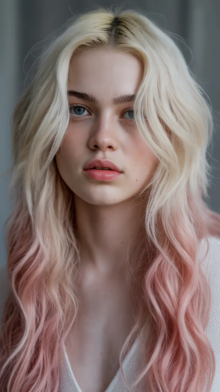 blonde Cotton Candy Ends