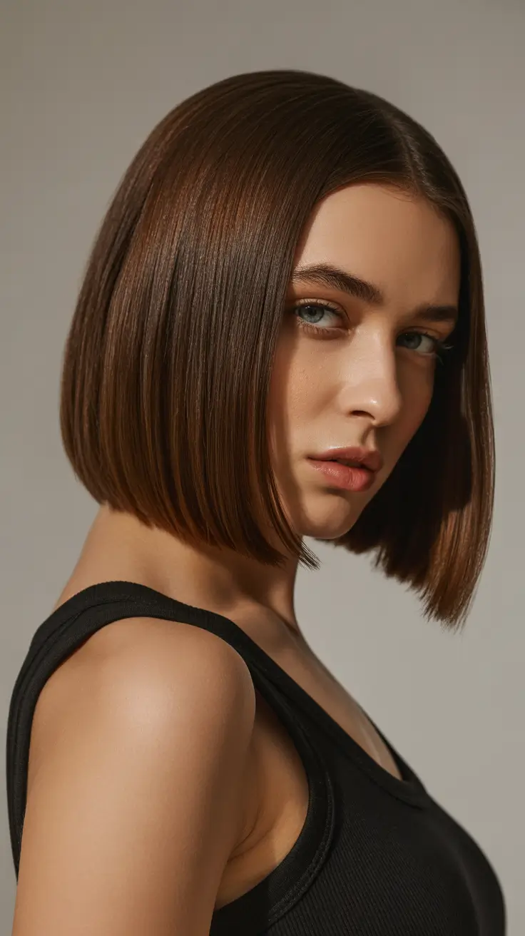 Short hairstyle bob 2026