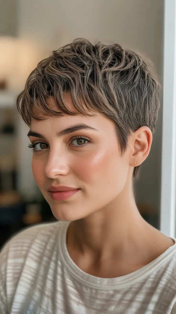 Short pixie hairstyle 2026