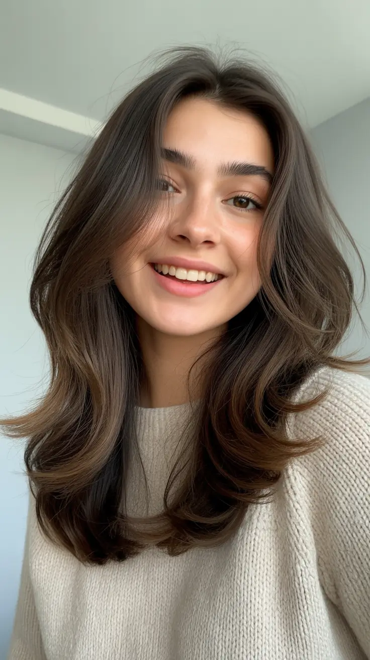 Long layered hairstyle 2026