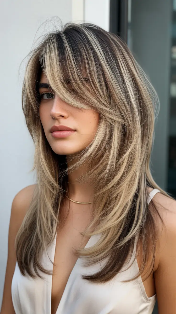 Soft balayage hairstyle 2026