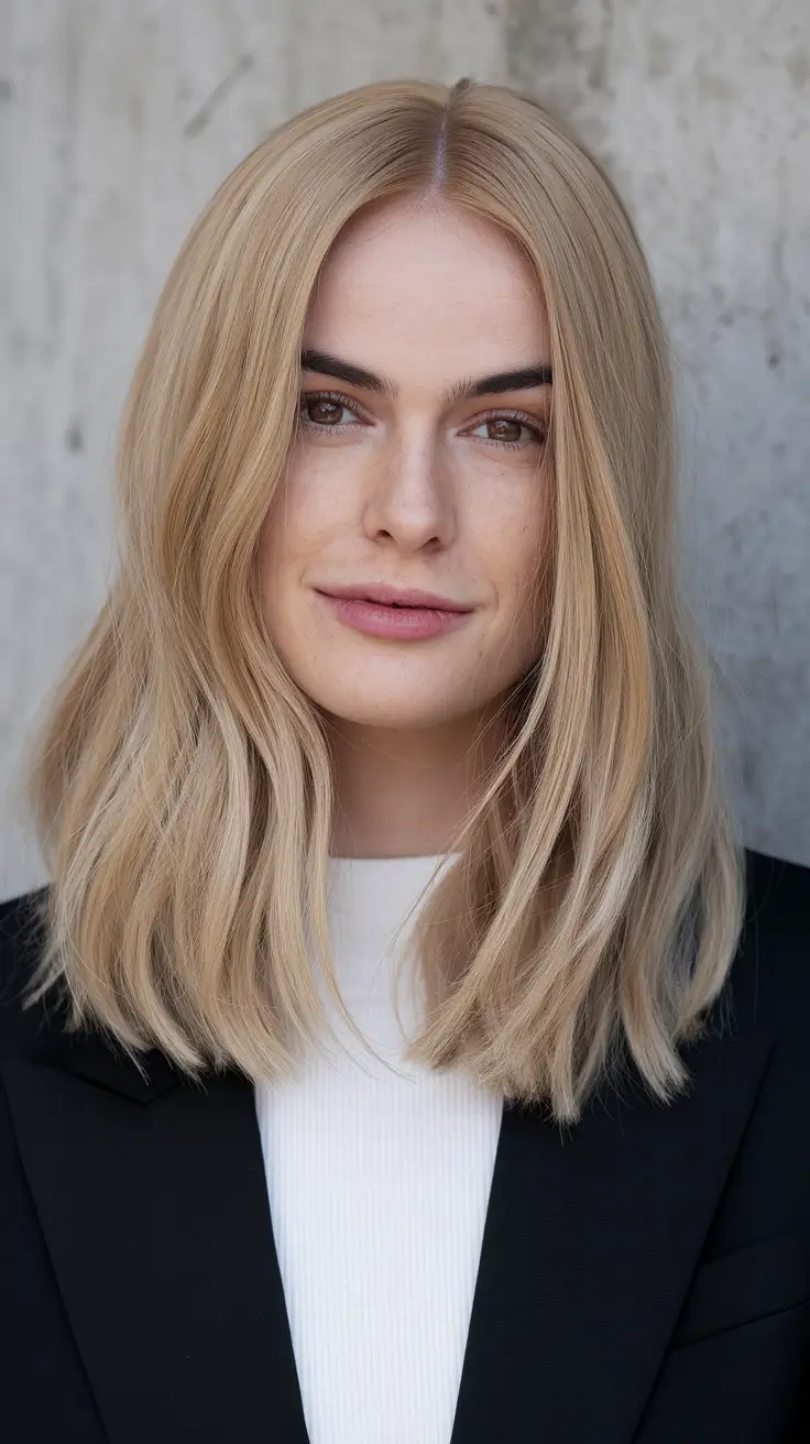 21 Honey blonde hair color 2026 Cool Beige Honey Blend