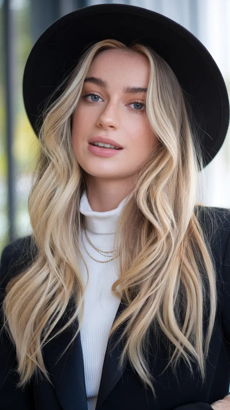 21 Honey blonde hair color 2026 Golden Light Waves