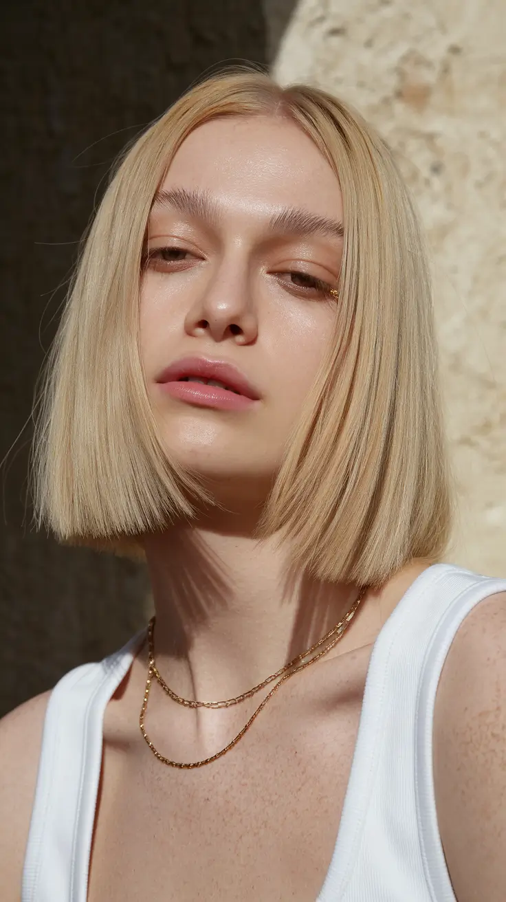 21 Honey blonde hair color 2026 Buttery Polished Cut