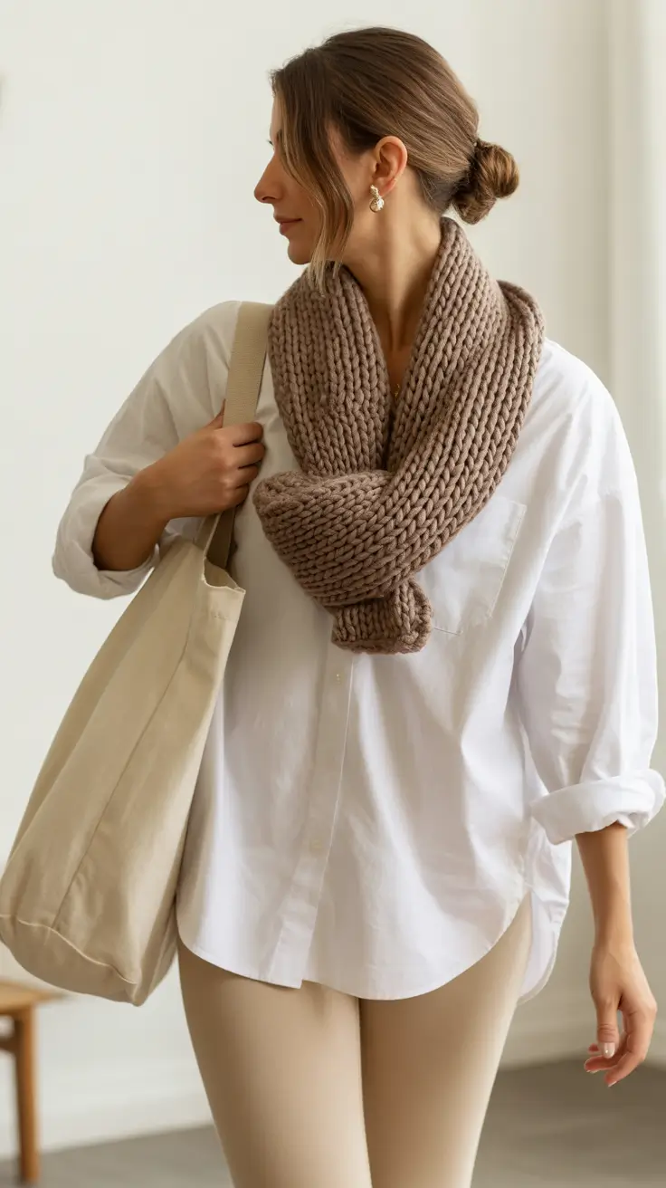 Legging outfit inspiration 2026 Soft Comfort With Quiet Weekend Energy