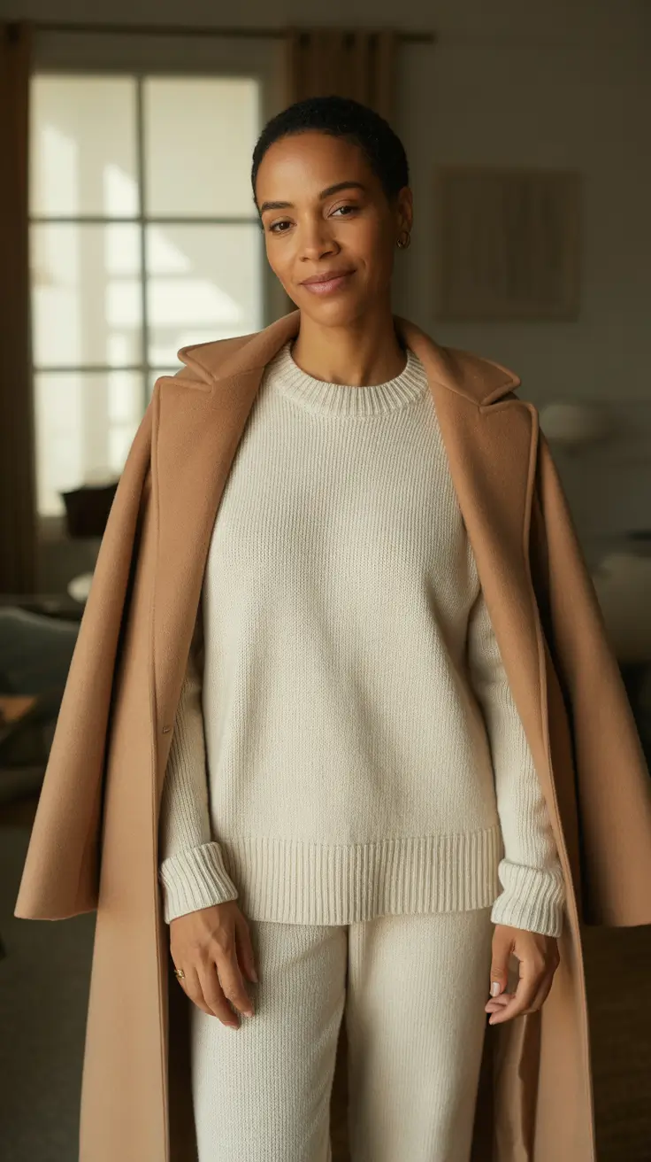 Casual Mom Outfit Elevated Neutrals