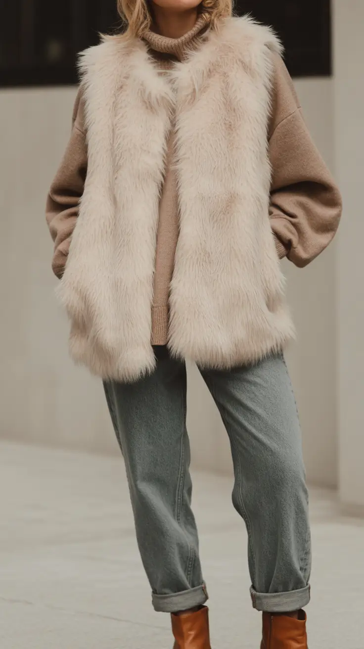 Casual Mom Outfit Soft Neutral Layers