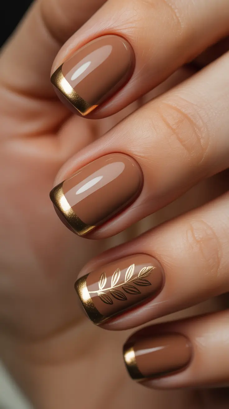 Cute Golden Mocha Elegance December 2025