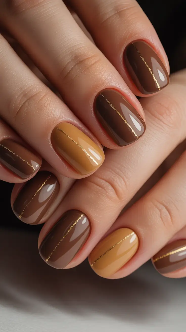 Simple Caramel Stripe Symphony December 2025