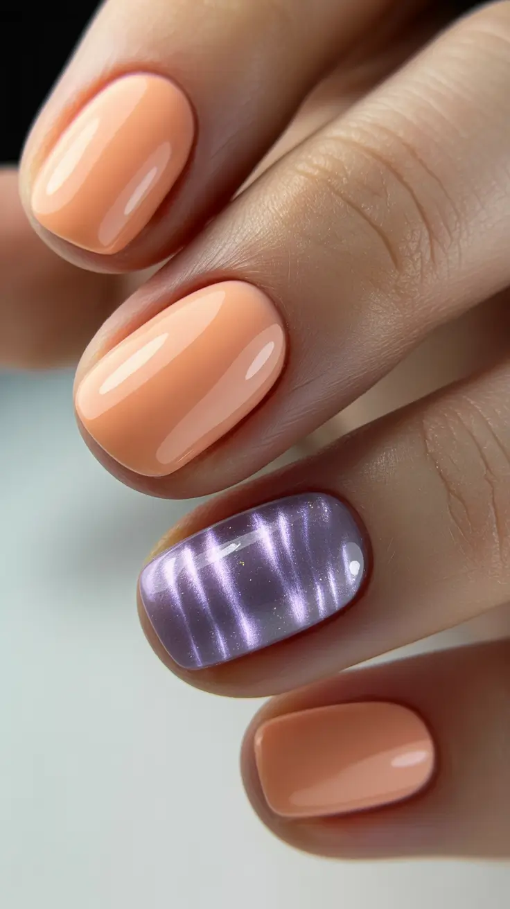 Cute Purple Aura Glow 2025