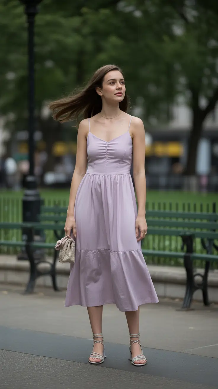 Summer tourist aesthetic Lavender Lightness – The Return of Soft Femininity