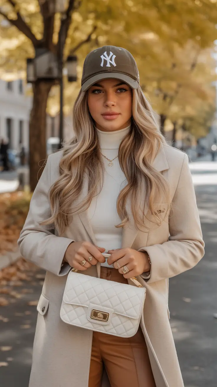 Autumn Sporty Chic Meets Uptown Elegance