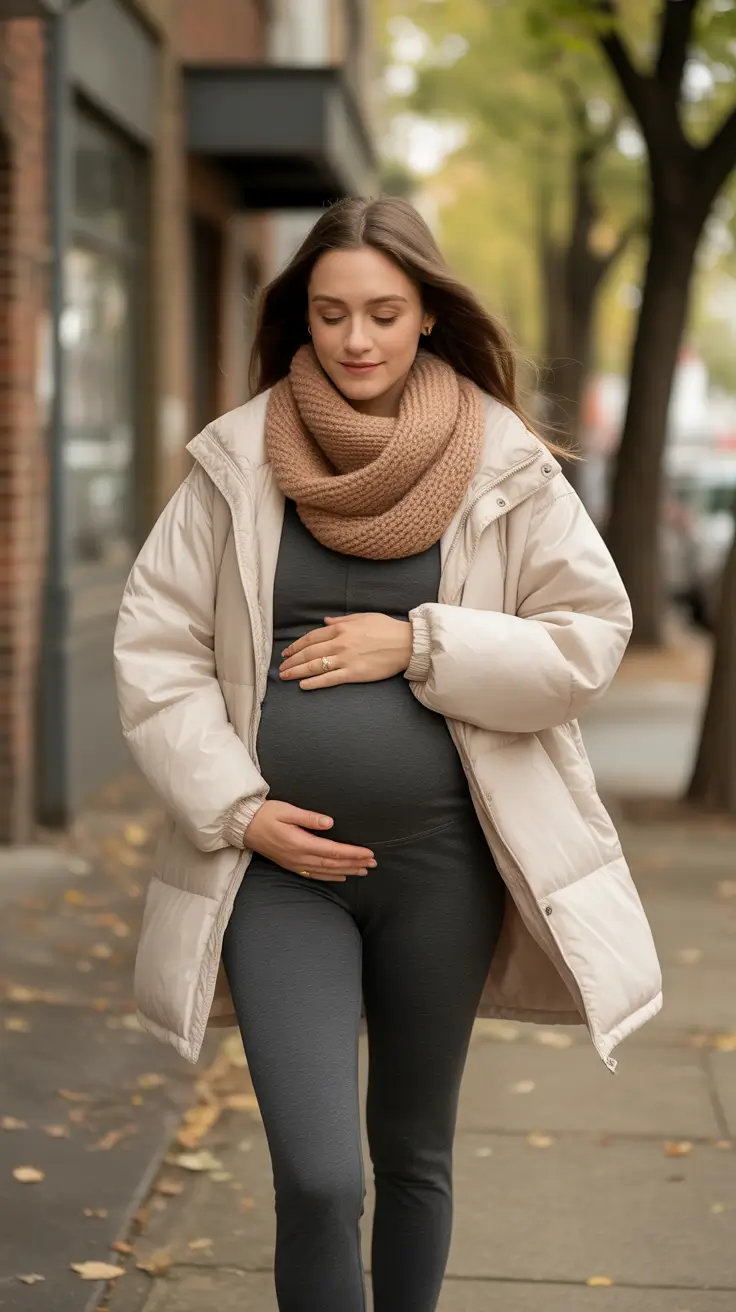 Chic winter Cozy Street Layers for Fall Days