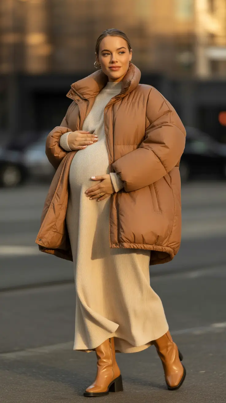 Chic winter Warm Luxe Layers for Cold City Days