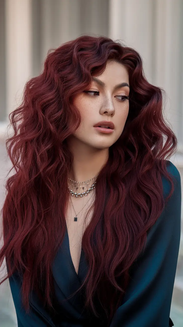 Dark Cherry Waves