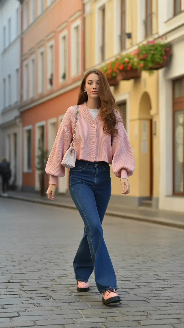 Pink Casual Soft Pastel Revival Trendy Outfit 2026