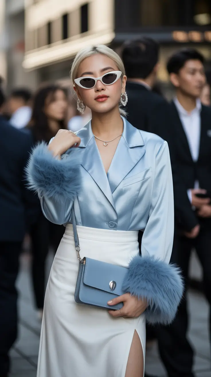 Frosted Blue Vegas Beach Trendy Outfit 2026