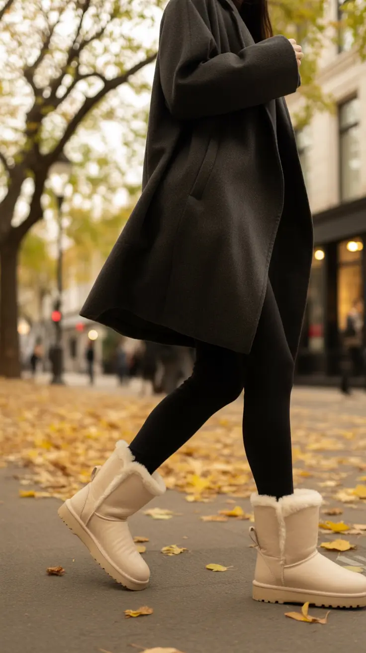 Beige Tall Autumn Style
