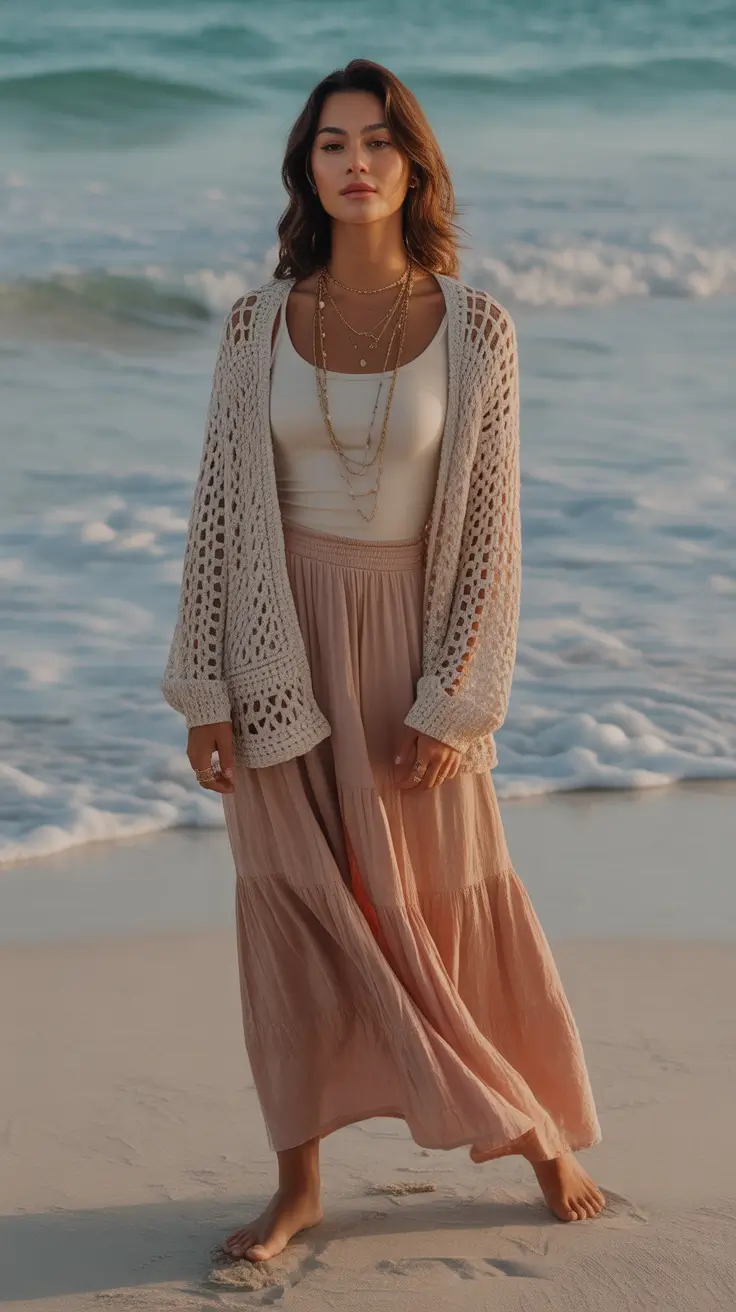 Beach Romantic Boho Breeze