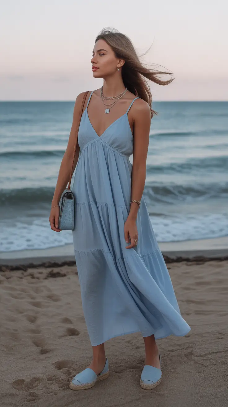 Tropical Sky Blue Serenity