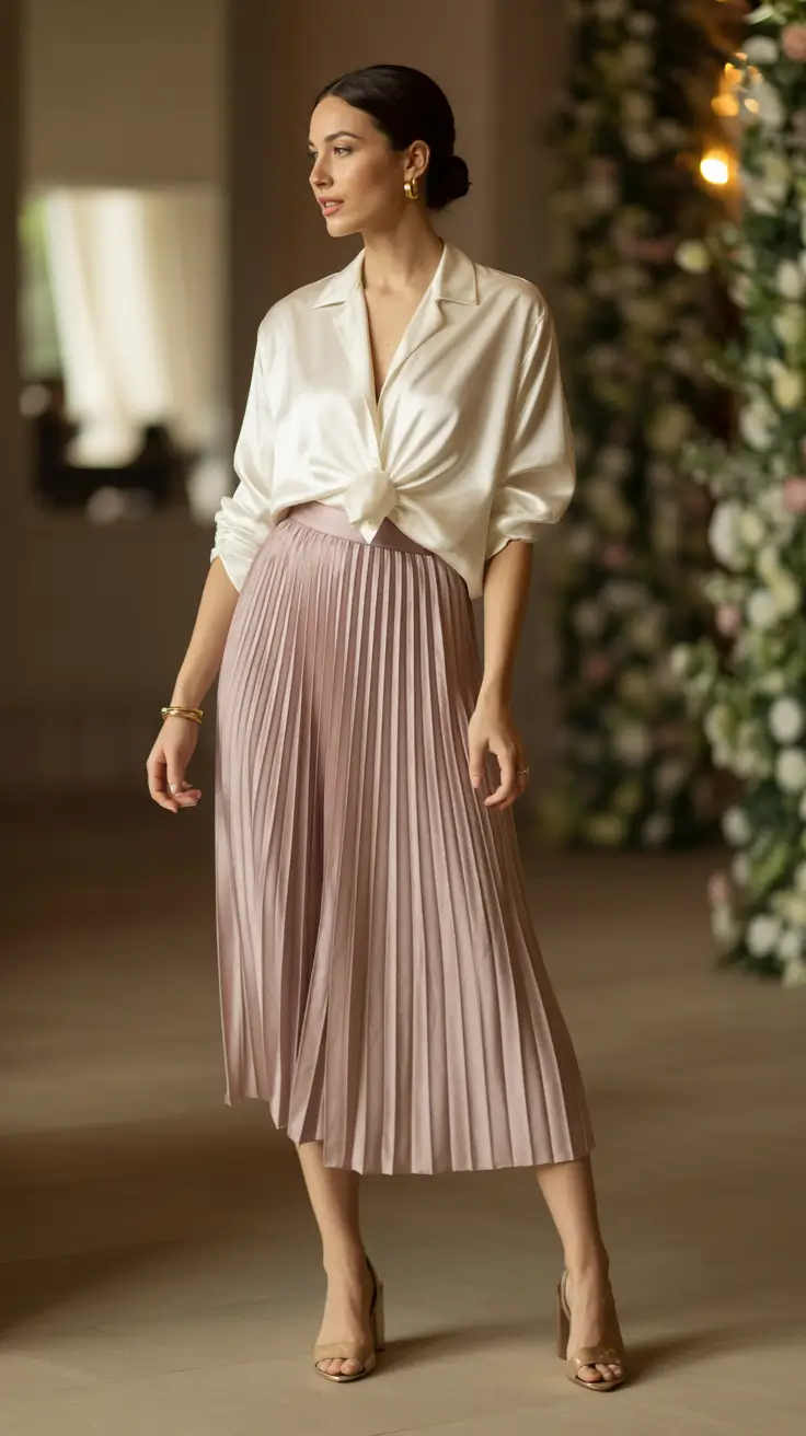 Western Italian Civil wedding guest outfit