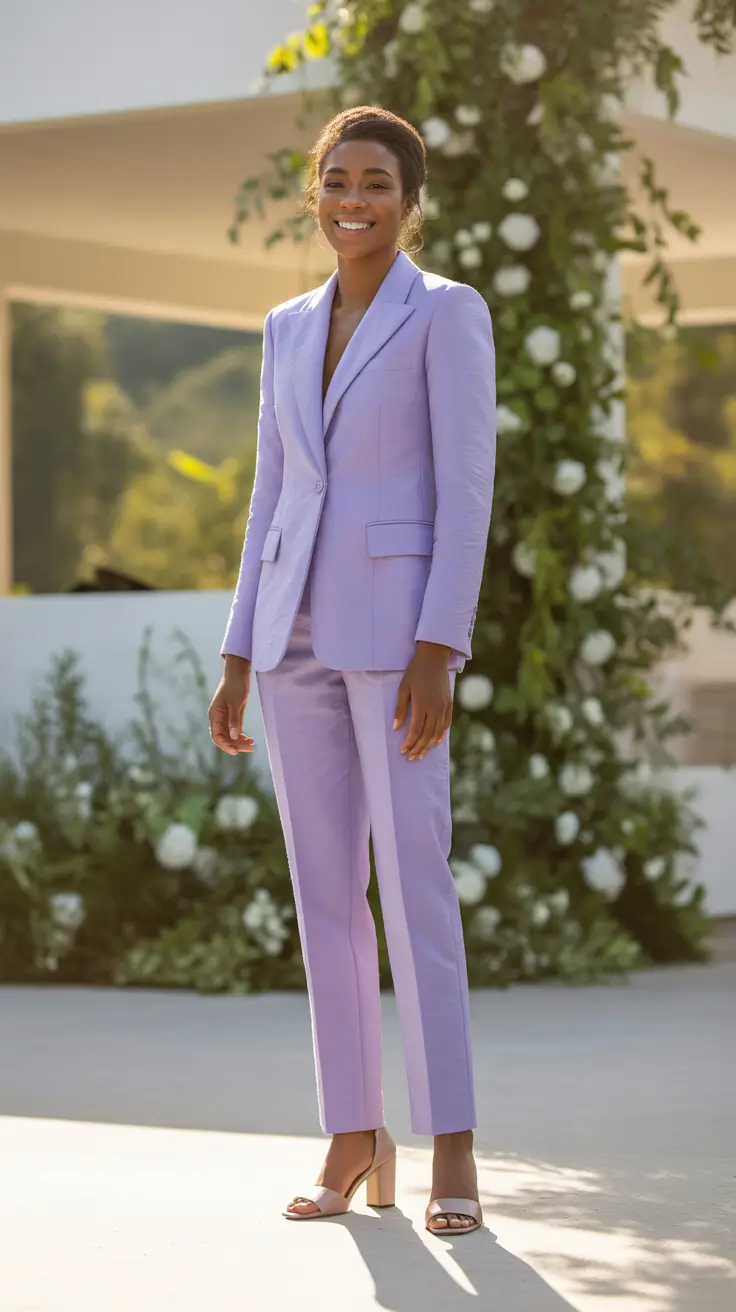 Colorful Western Country wedding guest outfit