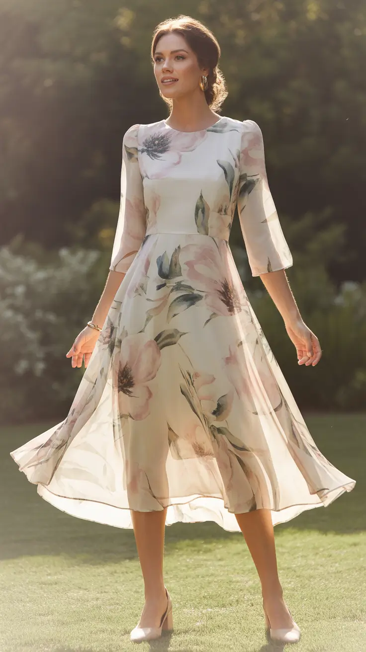 Autumn Country Inspiration wedding guest outfit