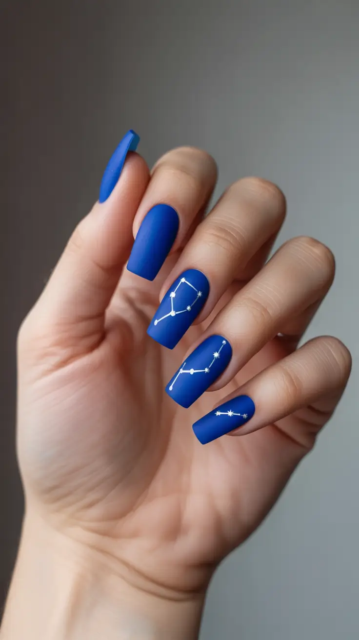 acrylic-nails-2026-Starry-Night-Constellation-Blue
