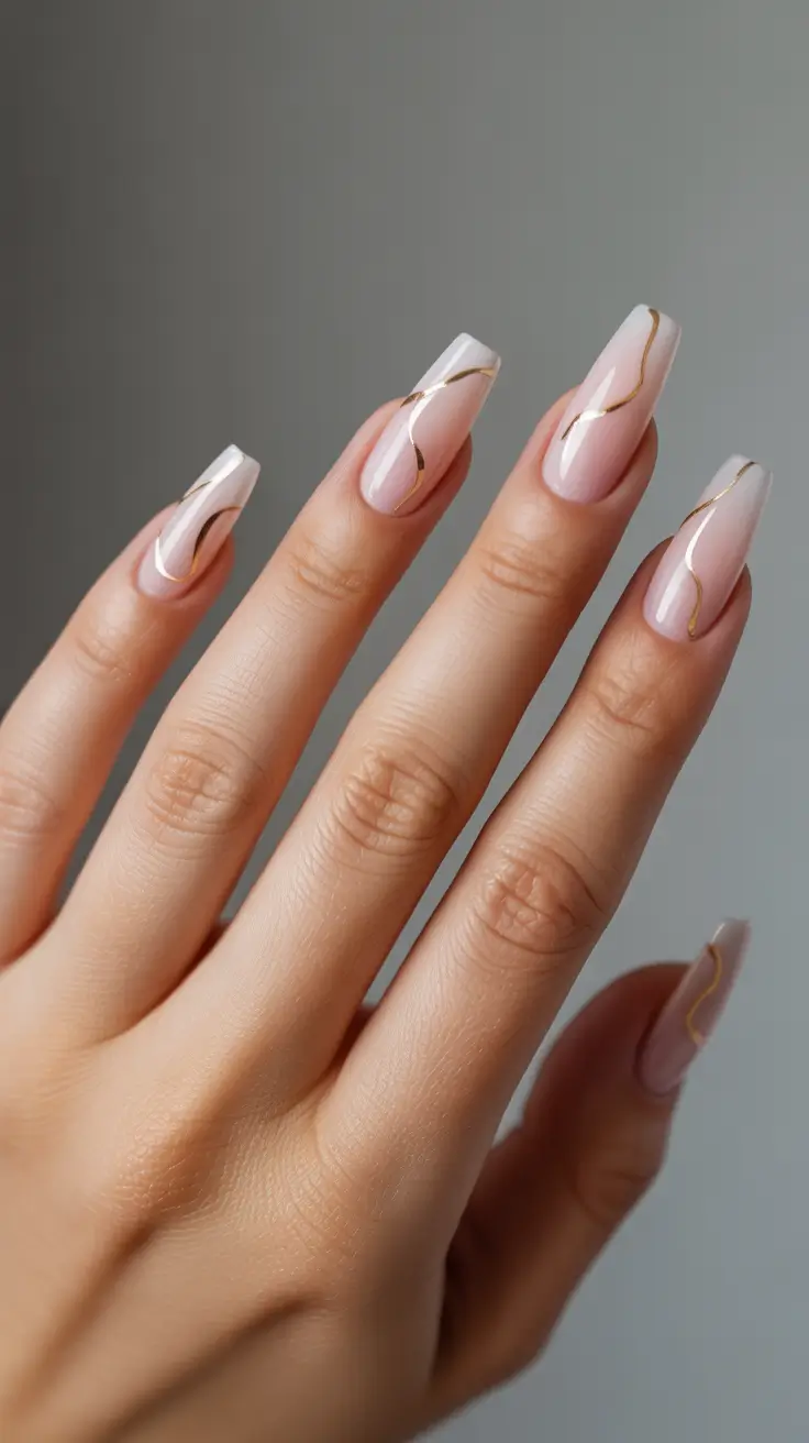 acrylic-nails-2026-Minimal-Gold-Vein-Accents