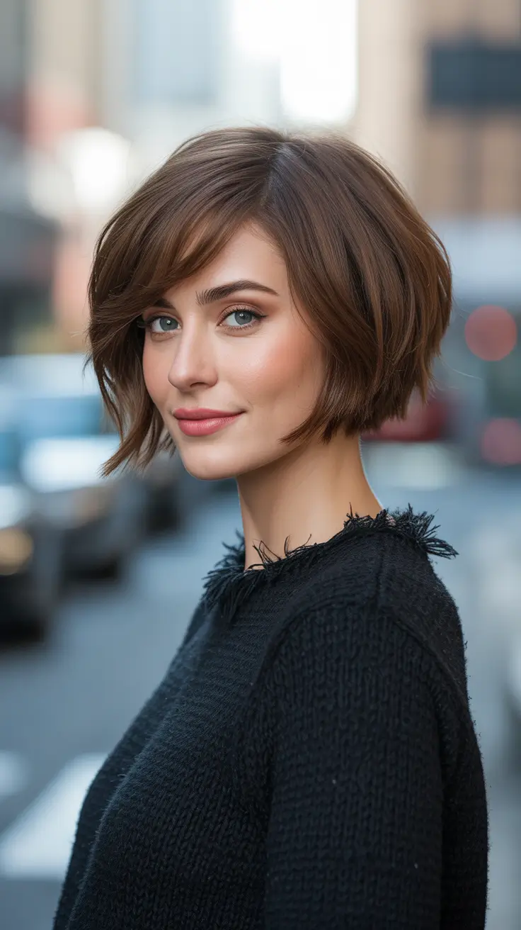 Bob haircut inspiration 2026 Lightweight Tousled Bob With Movement
