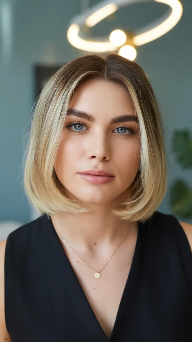 bob-hairstyles-2026-Dimensional-Blonde-Center-Part-Bob